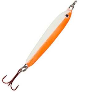 P-Line Kokanator UV Enhanced Jigging Spoon - Orange Pearl, 1/2oz