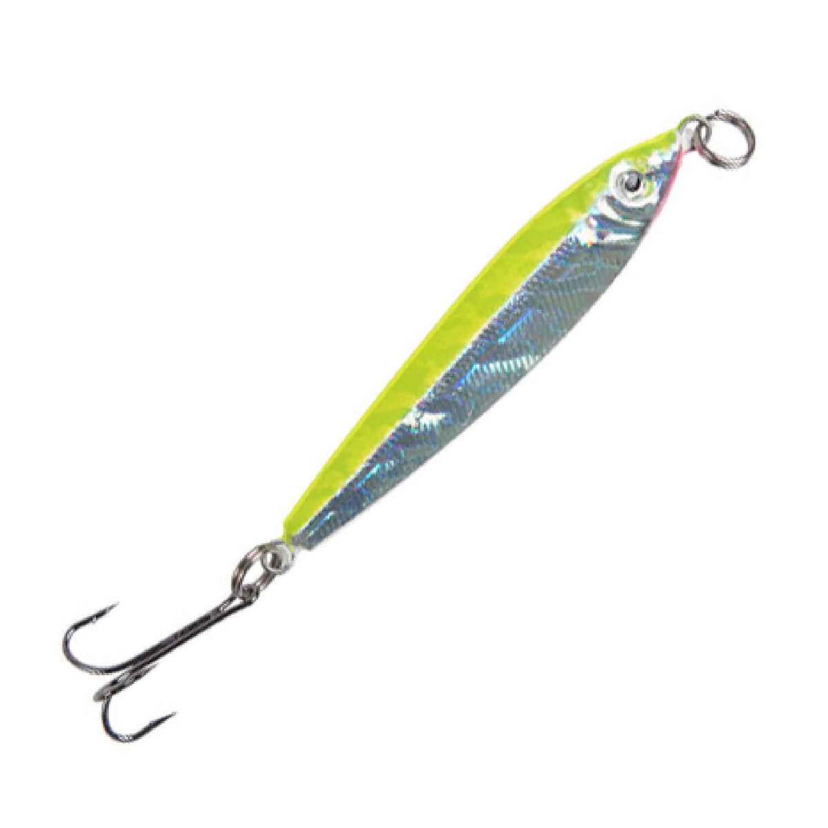 P-Line Laser Minnow 2 oz Silver Black