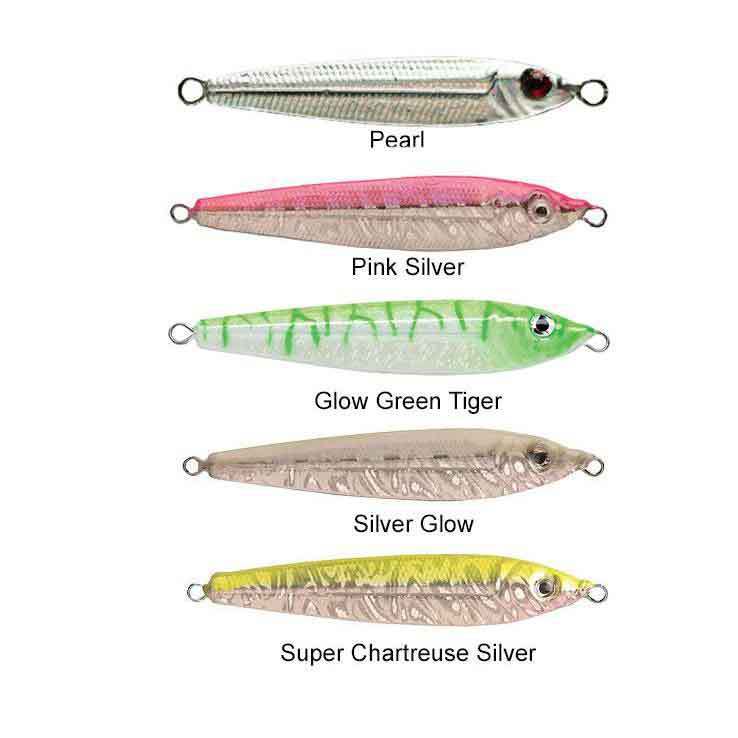 P-Line Laser Minnow Jigging Spoon - Pink Silver, 1oz - Pink Silver P-Line Laser Minnow Jigging Spoon - Pink Silver, 1oz - Pink Silver