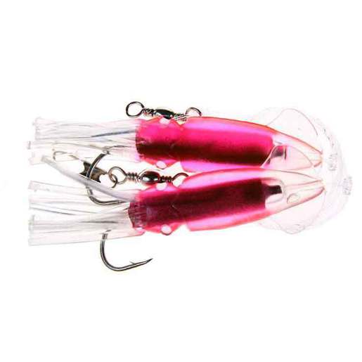 P-Line Ling Cod Squids – Clear / Yellow / Green 7/O – Soft Baits