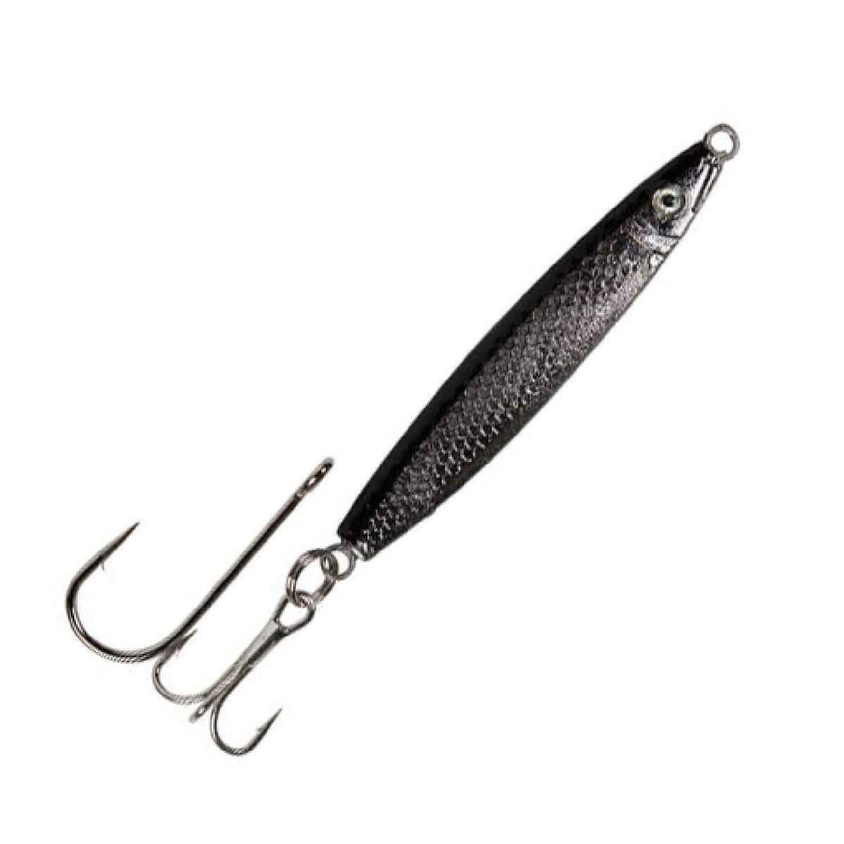 P-Line Pucci Chovy Jigging Spoon - Black Back, 3oz - Black Back P-Line Pucci Chovy Jigging Spoon - Black Back, 3oz - Black Back