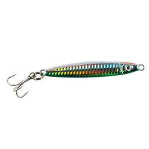 P-Line Pucci Chovy Saltwater Jig - Silver Tape Chart Back, 3oz