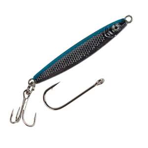 P-Line Pucci Chovy Jigging Spoon - Silver Blue Back, 2oz