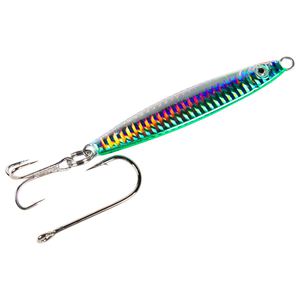 P-Line Pucci Chovy Saltwater Jig - Silver Tape Chart Back, 2oz