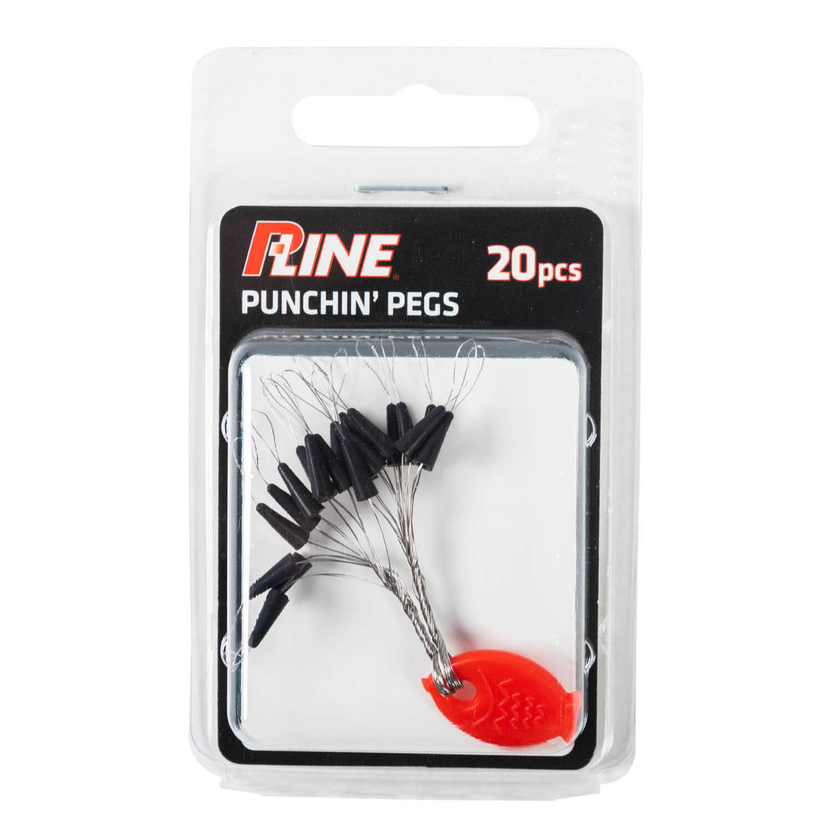 P-Line Punchin' Peg Sinker Stopper - 20pk - Black P-Line Punchin' Peg Sinker Stopper - 20pk - Black