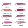 P-Line Reaction Squid Rigged Squid - Orange / Yellow / Pink, 2-1/2in - Orange / Yellow / Pink