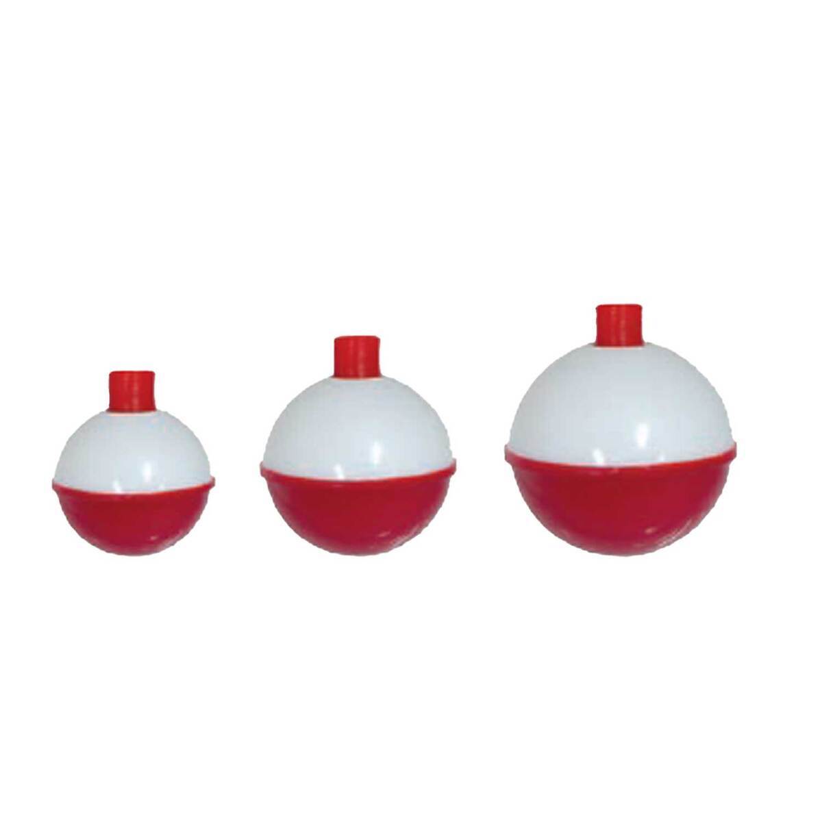 Spring Loaded Line P-Line Spring Loaded Red & White Float | Sportsman's Warehouse