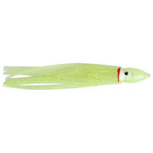 P-Line Squid Squid Skirt - Chartreuse Glow, 4-1/2in, 5pk