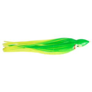 P-Line Squid Squid Skirt - Green/Chartreuse, 9-1/2in, 1pk