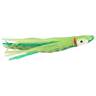 P-Line Squid Squid Skirt - Green/Chartreuse/Black, 2-1/2in, 8pk - Green Chartreuse Black