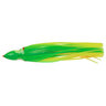 P-Line Squid Squid Skirt - Green/Chartreuse/Orange Stripe, 7-1/2in, 2pk - Green Chartreuse Orange Stripe