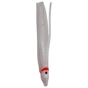 P-Line Squid Squid Skirt - White, 2-1/2in, 8pk
