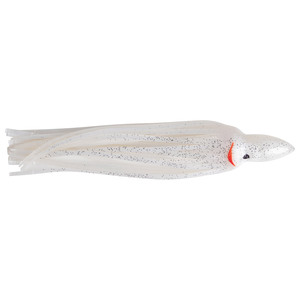 P-Line Squid Squid Skirt - White, 7-1/2in, 2pk
