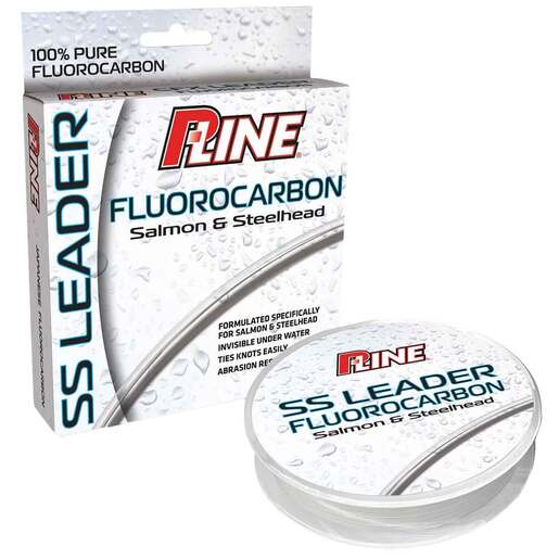 P-line SS Leader Salmon/Steelhead Fluorocarbon Fishing Line - Clear