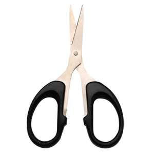 P-Line Stainless Steel Fishing Scissors - Black, 5in