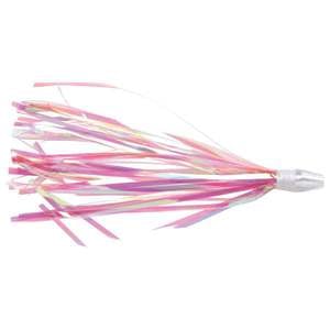 P-Line Tinsel Squid Inserts Squid Skirt - Pink Pearl, 5in
