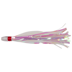 P-Line Tinsel Squid Inserts Squid Skirt - Rainbow/Natural Mylar, 4-1/2in