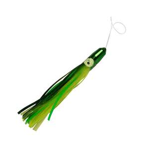 P Line Tuna Rippers Saltwater Trolling Rig - Green/Yellow/White, 1-1/2oz, 6in