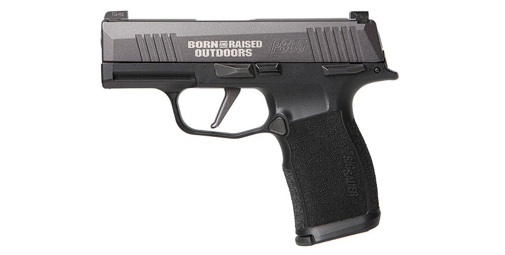 Sig Sauer P365 X Born and Raised