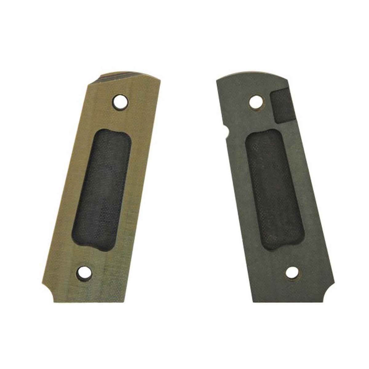 Pachmayr G10 Tactical Grappler 1911 Pistol Grips - Green/Black - Green/Black Pachmayr G10 Tactical Grappler 1911 Pistol Grips - Green/Black - Green/Black