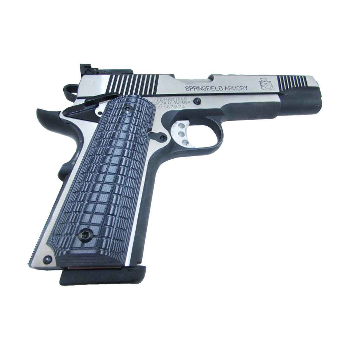 Pachmayr G10 Tactical Grappler 1911 Pistol Grips - Grey/Black - Grey/Black Pachmayr G10 Tactical Grappler 1911 Pistol Grips - Grey/Black - Grey/Black