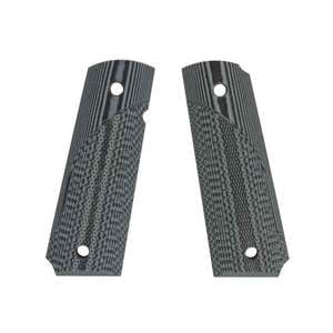 Pachmayr G10 Tactical Smooth 1911 Pistol Grips - Grey/Black