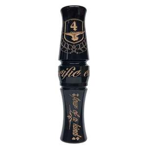 Pacific Calls 4 of a Kind Black Acrylic Single Reed Goose Call