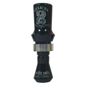 Pacific Calls Dueces Acrylic Double Reed Duck Call