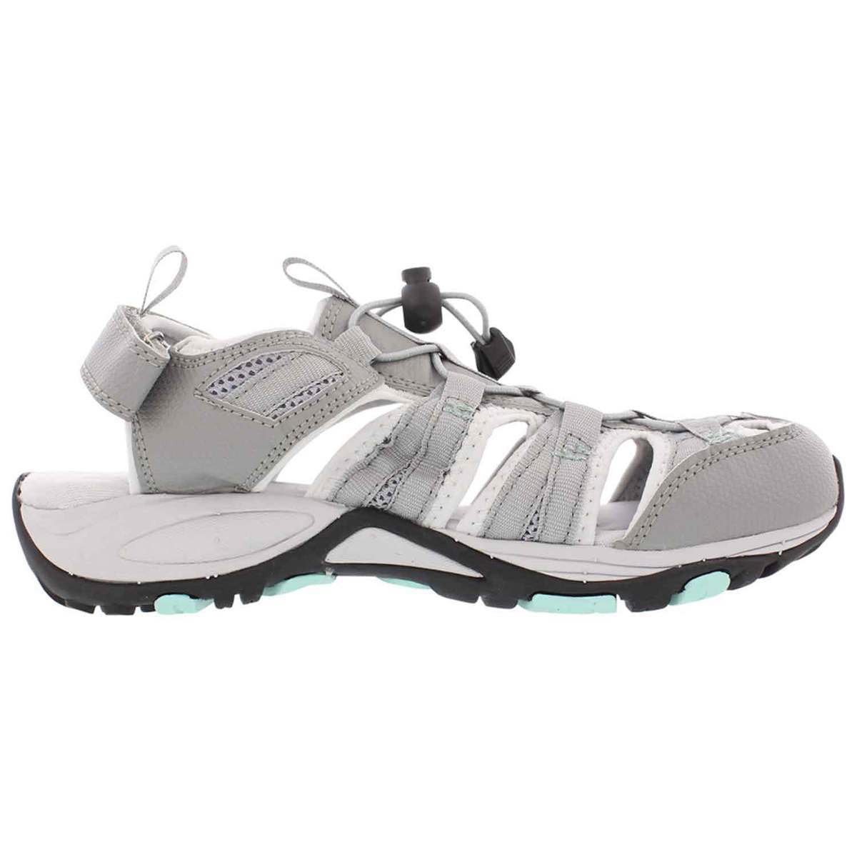 Pacific Mountain Women's Ascot Closed Toe Sandals - Gray - Size 10 - Gray 10 Pacific Mountain Women's Ascot Closed Toe Sandals - Gray - Size 10 - Gray 10