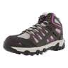 Pacific Mountain Womens Blackburn Mid Boots - Gray/Violet 10