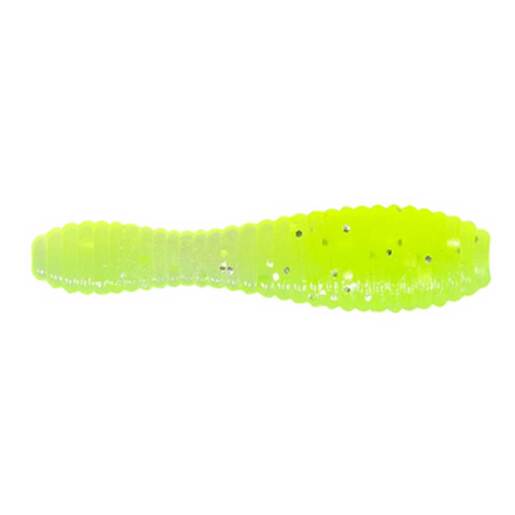 Northland Fishing Tackle Pan-Candy Leech Soft Bait – 1-1/4in – Silver Chartreuse