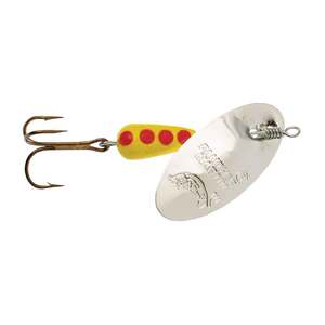 Panther Martin Classic Inline Spinner - Silver/Yellow w Red Dots, 1/32oz