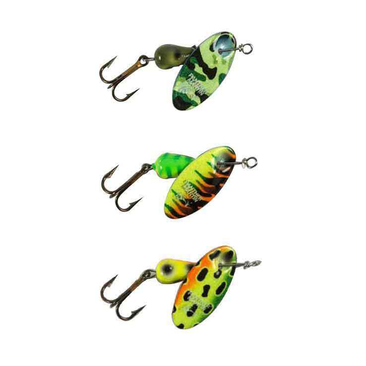 Panther Martin FishSeeUV 3 Pack Inline Spinner Lure Assortment