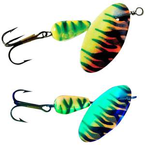 Panther Martin FishSeeUV Vibrant Image Inline Spinner - Fire Tiger, 1/4oz