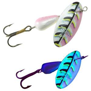 Panther Martin FishSeeUV Vibrant Image Inline Spinner - Pink/White, 1/8oz