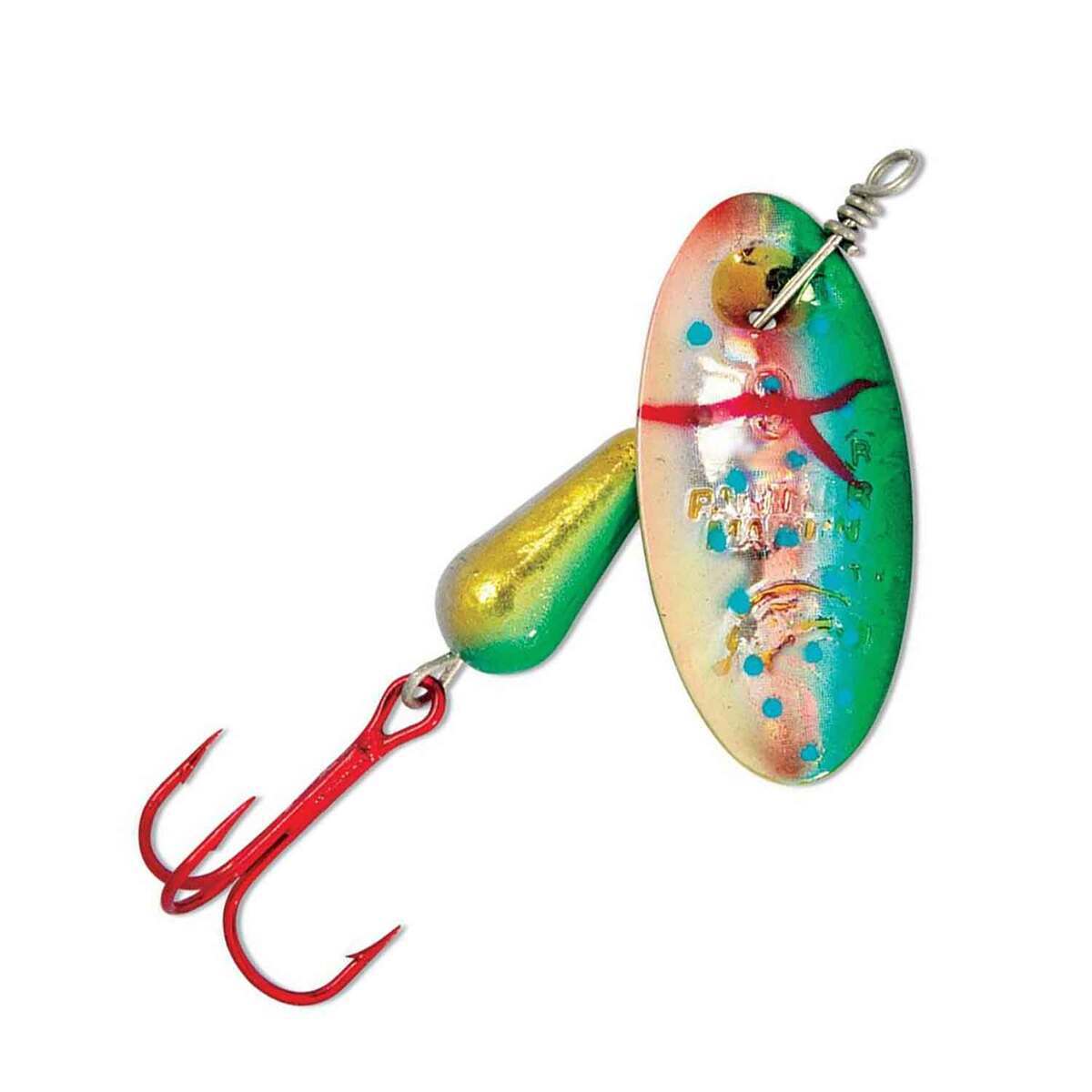 Leurre de pêche à la mouche R2F InLine Spinner 1/16 oz cuillère dorée Leurre de pêche à la mouche R2F InLine Spinner 1/16 oz cuillère dorée
