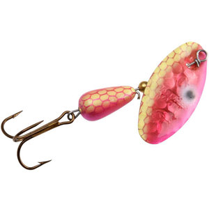 Panther Martin Holy Hammered Inline Spinner - Pink Lady, 1/4oz