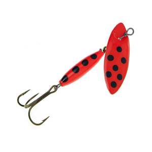 Panther Martin WillowStrike Spotted Inline Spinner - Fluorescent Orange, 1/2oz