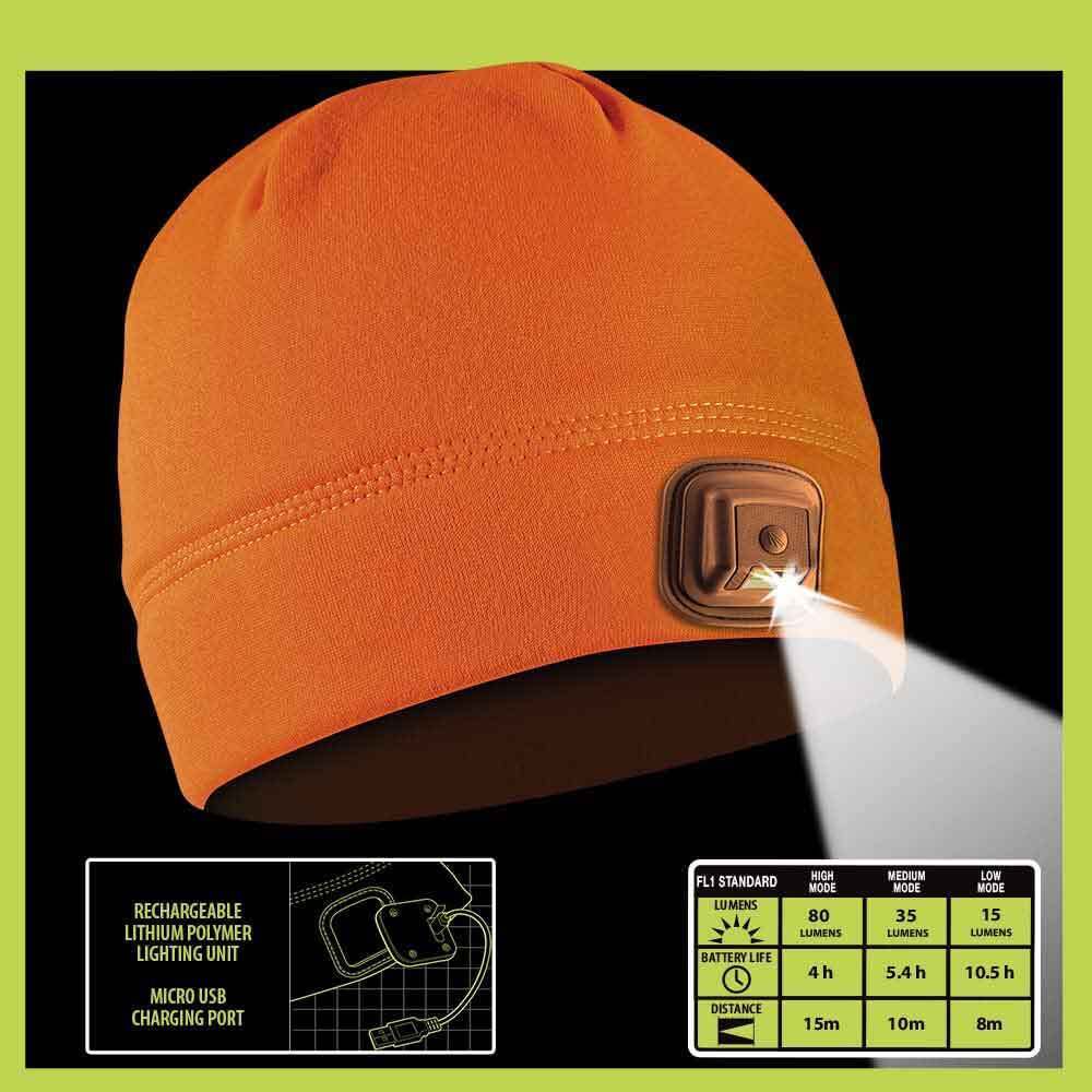 Panther Vision Powercap Rechargeable Beanie - Blaze Orange - One Size Fits Most - Blaze Orange One Size Fits Most Panther Vision Powercap Rechargeable Beanie - Blaze Orange - One Size Fits Most - Blaze Orange One Size Fits Most