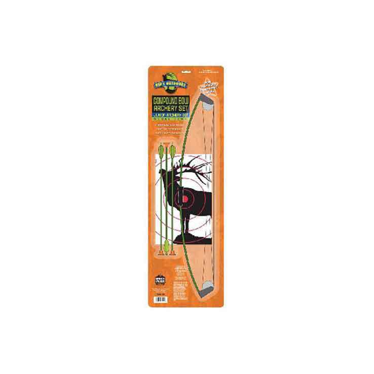 Parris 34inch Camo Toy Bow Set - Green Parris 34inch Camo Toy Bow Set - Green
