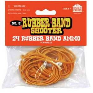 Parris No. 6 Rubber Bands Ammo For Rifles
