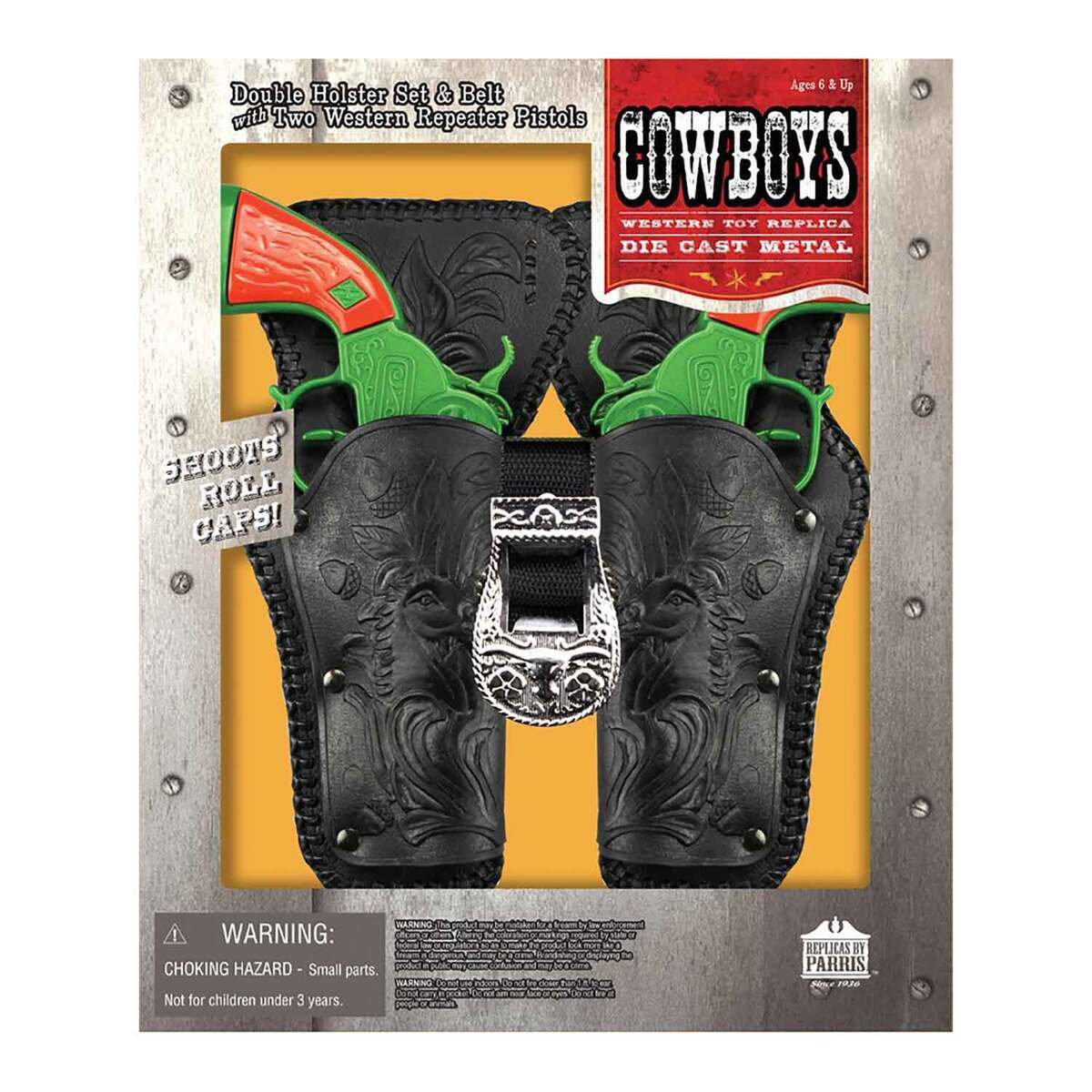 Parris Colored Stagecoach Double Holster Set - Green Parris Colored Stagecoach Double Holster Set - Green
