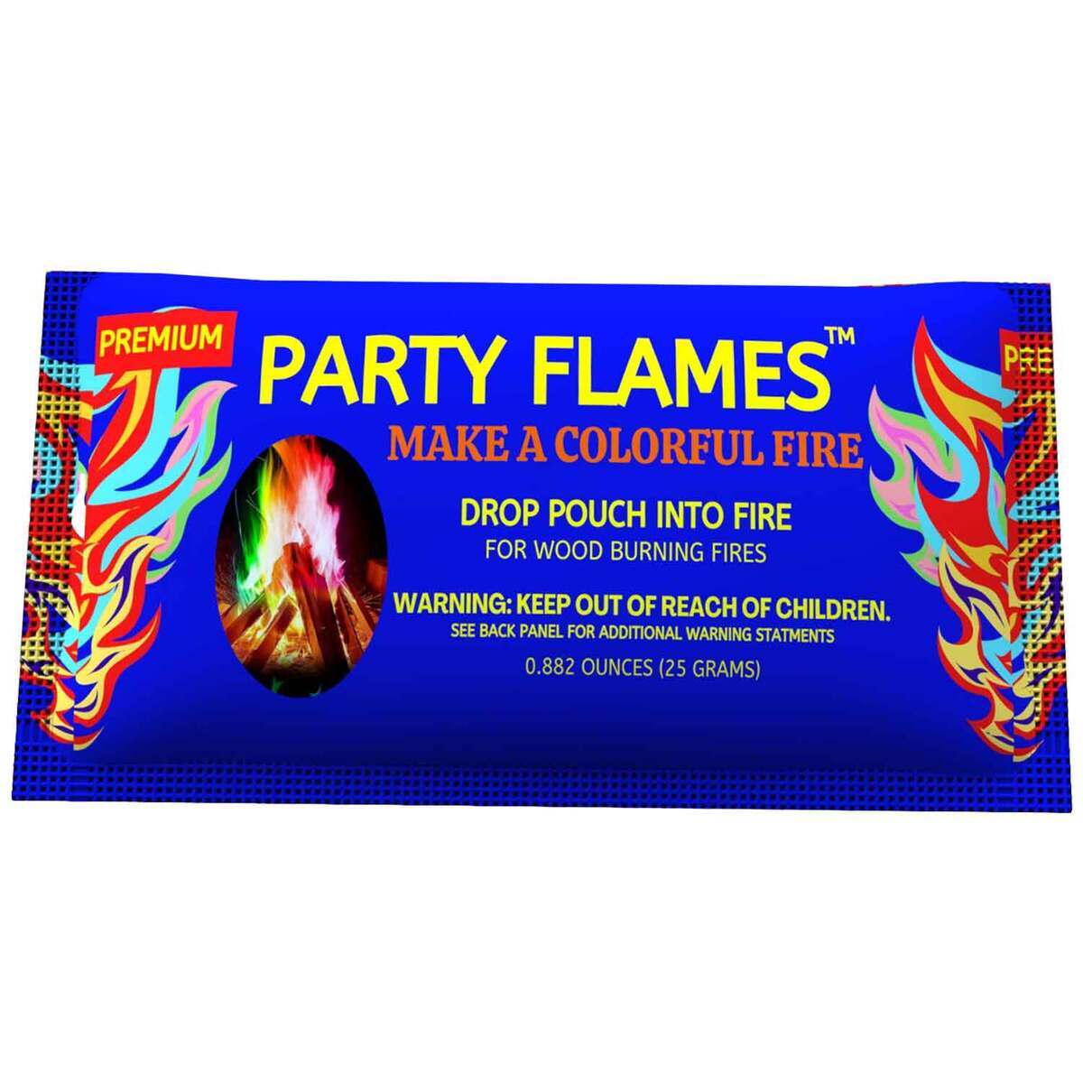 Party Flames Fire Color Changing Packets - 4 Pack | Sportsman's Warehouse