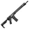 Patriot Ordinance Factory Renegade 5.56mm NATO 16.5in Black Anodized Semi Automatic Modern Sporting Rifle - 30+1 Rounds - Black