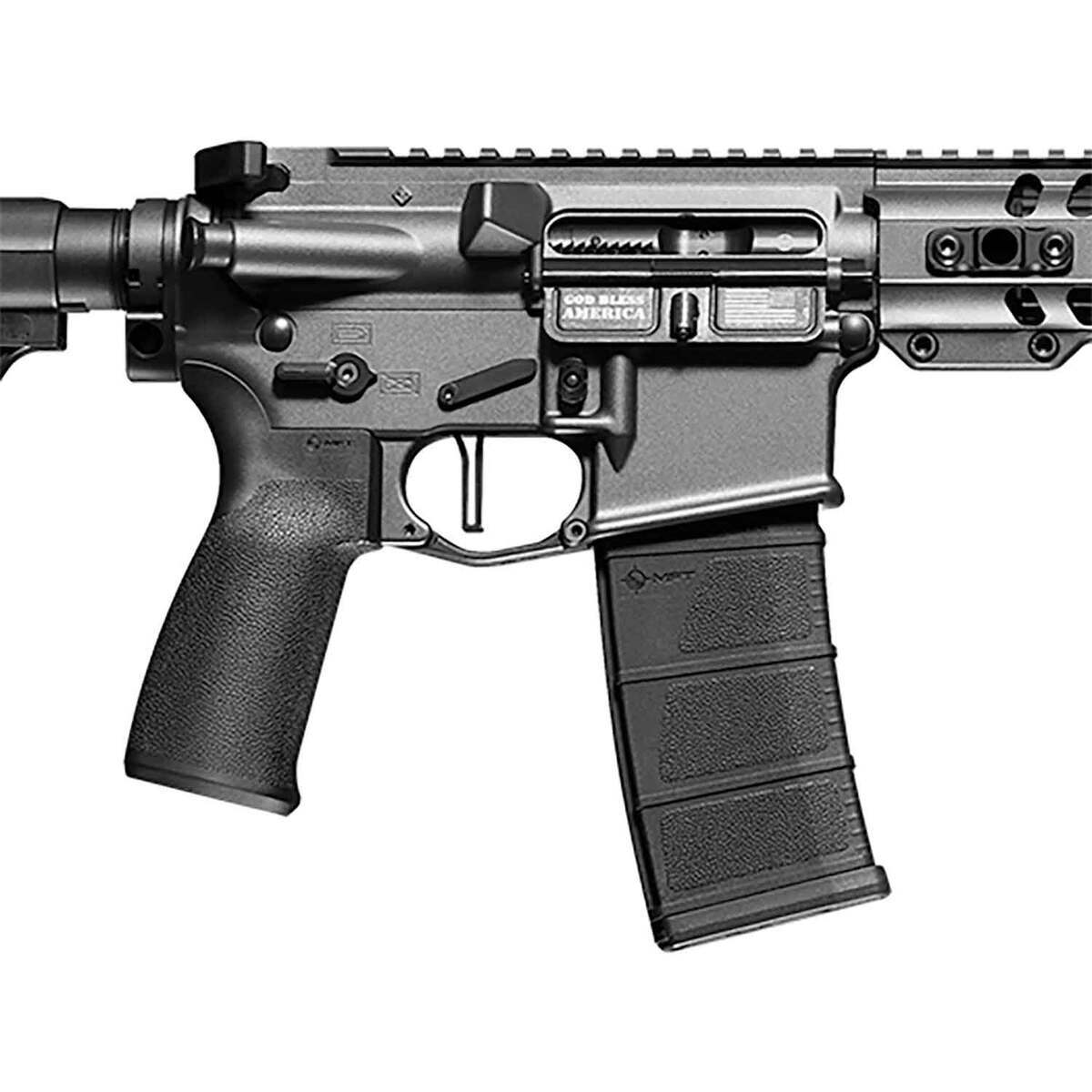 Patriot Ordnance Factory Minuteman 5.56mm NATO 16.5in Black Nitride Semi Automatic Modern Sporting Rifle - 10+1 Rounds - Black Patriot Ordnance Factory Minuteman 5.56mm NATO 16.5in Black Nitride Semi Automatic Modern Sporting Rifle - 10+1 Rounds - Black