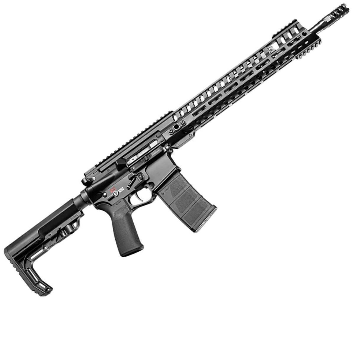Patriot Ordnance Factory P415 5.56mm NATO 16.5in Black Anodized Semi Automatic Modern Sporting Rifle - 10+1 Rounds - Black Patriot Ordnance Factory P415 5.56mm NATO 16.5in Black Anodized Semi Automatic Modern Sporting Rifle - 10+1 Rounds - Black
