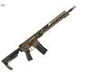 Patriot Ordnance Factory Renegade Standard 300 AAC Blackout 16.5in Burnt Bronze Cerakote Semi Automatic Modern Sporting Rifle - 30+1 Rounds - Brown