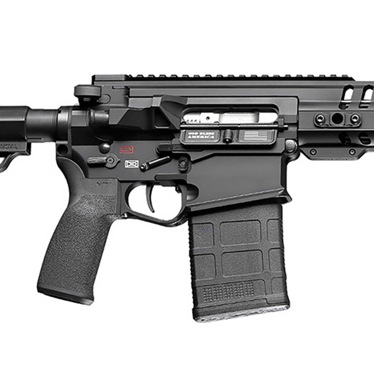 Patriot Ordnance Factory Revolution 308 Winchester 16.5in Black Anodized Semi Automatic Modern Sporting Rifle - 20+1 Rounds - Black Patriot Ordnance Factory Revolution 308 Winchester 16.5in Black Anodized Semi Automatic Modern Sporting Rifle - 20+1 Rounds - Black