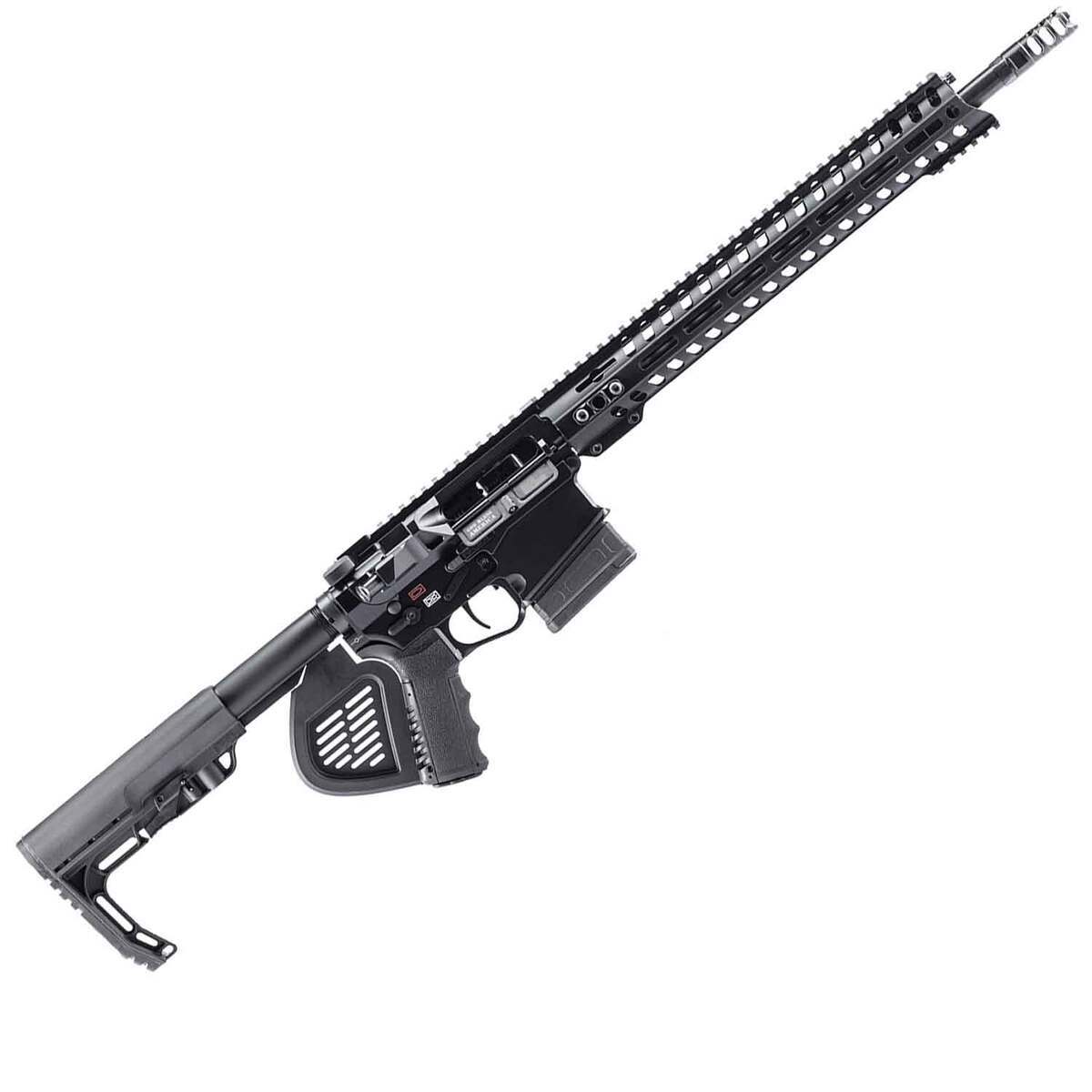 Patriot Ordnance Factory Revolution 308 Winchester 16.5in Black Anodized Semi Automatic Modern Sporting Rifle - 10+1 Rounds - Black Patriot Ordnance Factory Revolution 308 Winchester 16.5in Black Anodized Semi Automatic Modern Sporting Rifle - 10+1 Rounds - Black