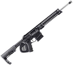 Patriot Ordnance Factory Rogue 6.5 Creedmoor 16.5in Black Anodized Semi Automatic Modern Sporting Rifle - 10+1 Rounds